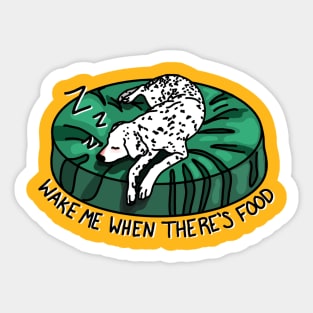 Let sleeping dogs lie 2 Sticker